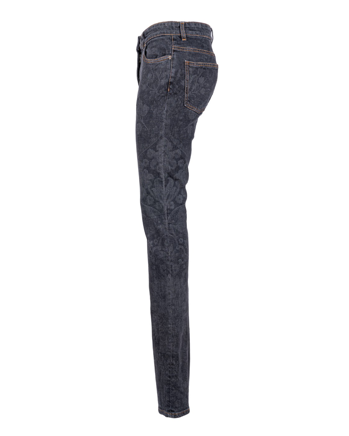 shop ETRO Saldi Jeans: Etro jeans skinny in denim di cotone stretch, decorati da una stampa piazzata ton-sur-ton con motivi floreali, animali mitologici e Pegaso.
Vestibilità skinny.
Cinque tasche.
Bottone in metallo.
Chiusura con bottone e cerniera con patta.
Etichetta con logo ETRO con Pegaso impresso e applicata in vita sul retro.
Composizione: 98% cotone, 2% elastan.
Made in Italy.. 19518 9107-0001 number 6628261